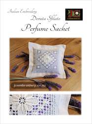 Craft material and supply: Deruta Sfilato Perfume Sachet