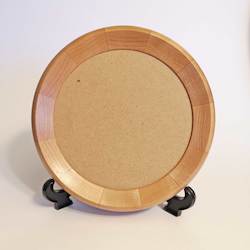 Craft material and supply: Small Round Wooden Frame without glass (SML-x)