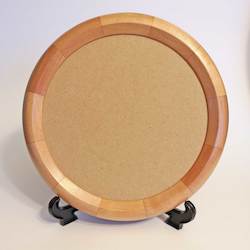 Medium Round Wooden Frame WITHOUT glass insert (MED-x)