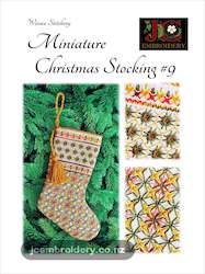 Craft material and supply: Mini Christmas Stocking #9