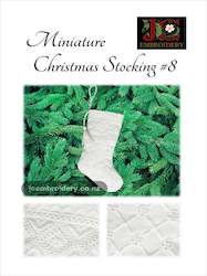 Craft material and supply: Mini Christmas Stocking #8