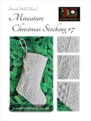 Craft material and supply: Mini Christmas Stocking #7