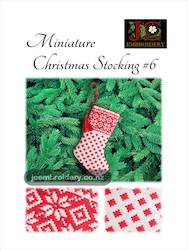 Craft material and supply: Mini Christmas Stocking #6