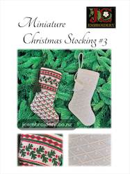 Craft material and supply: Mini Christmas Stocking #3