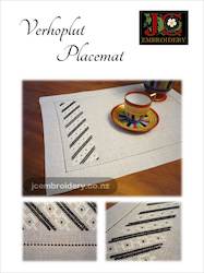 Craft material and supply: Verhoplut Placemat -  #2 in the Placemat Series