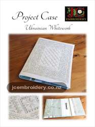 Craft material and supply: Project Case / Folder - Ukrainian Whitework