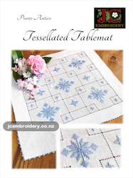 Craft material and supply: Tessellated Tablemat (Punto Antico)