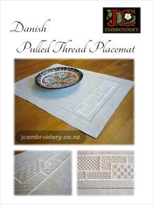 Danish Pull Thread Placemat - #3 in Placemat Series