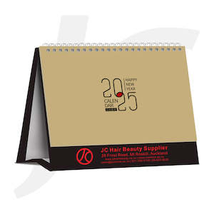 J21 Gloves Mask Cap Misc: JC Hair Beauty Calendar Regular Brown Black 2025 J21JHB