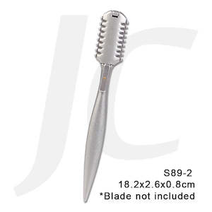 J25 Scissors Razor Blade: [Use Double Side Blade] Styling Razor Carrier Thinning Texturizing S89-2 18.2x2.6x0.8cm J25TTR