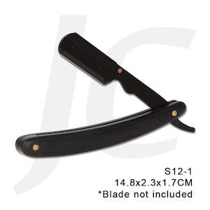 J25 Scissors Razor Blade: Barber Razor Carrier Black S12-1 14.8x2.3x1.7cm J25CAK