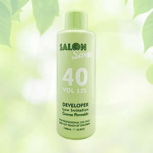 SALON Save Developer Low Irritation Creme Peroxide 40VOL 12% 1000ml J12 SD12