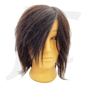 Extension Mannequin: Male Mannequin Doll Head  100% Real Human Hair #2 6 Inches J17HRY