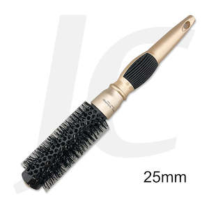 Round Vent Brush Handle With Rubber LG05 25mm J