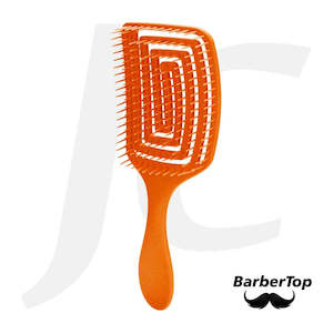 Comb Brush Roller Clip: BarberTop Hair Brush NN-22 Orange J23HRN