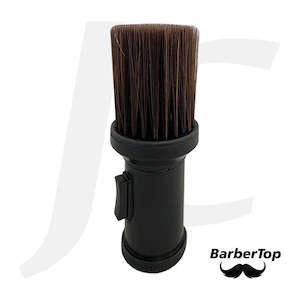 BarberTop Neck Brush With Powder Dispenser Black G-05 J24PDB