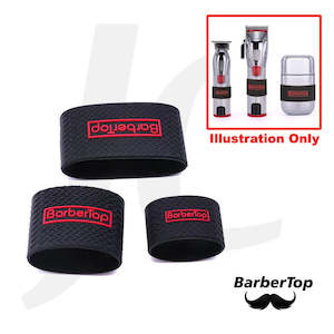 Hair Machine: BarberTop Anti-slip Rubber Band Clipper Cover Set NL-06 J39NSB