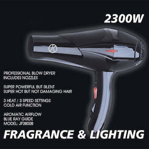 JC Professional Blow Dryer Fragrance & Lighting JF3800B J31JFB