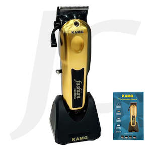 Hair Machine: KAMG  Cordless Clipper Black Gold Style 8212 J31CCK