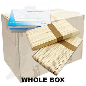 [Wholesale] Whole Box Wooden Wax Spatula Large Tongue Depressor 6 Inches  5000pcs J42TDW