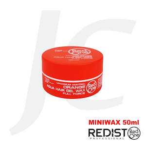 Styling Product Serum: RedOne Aqua Hair Wax Mini ORANGE 50ml J13 R07*