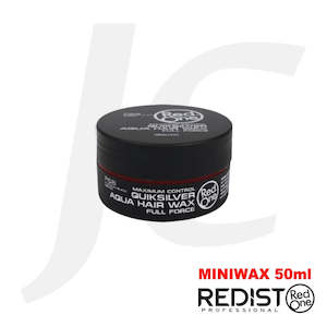 Styling Product Serum: RedOne Aqua Hair Wax Mini QUICKSILVER 50ml J13 R05*