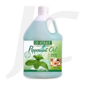 Massage Hot Stone: DR MEINAIER Massage Oil Peppermint Oil 3.8L J51DPE