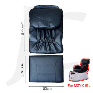 Foot Spa Barrel: [Parts Only, Preorder ETA 5W] Cushion Back and Seat for MZY-01EL Black J56CBE