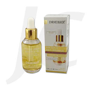 Facial Essence Soothing Gel: DRMEINAIER Essence Oil (Facial Serum) 24K Gold Anti-aging 15ml J62FKC