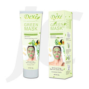 Facial Essence Soothing Gel: Dexe Green Peel-off Mask Deep Moisturizing J62DGR