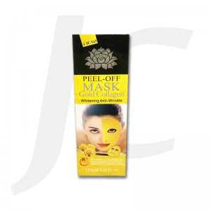 Peel Off Eye Facial Mask: Peel-off Mask Gold Collagen Whitening Anti-Wrinkle 120g J62BAW