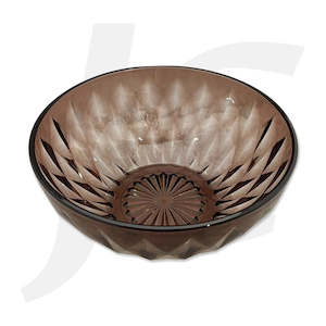 Facial Bowl Diamond Style Brown 20cm J64DSB