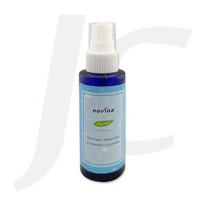 Eyelash Glue Remover Cleanser: Navina Protein Remover Eyelash Cleanser 80ml J74PRE