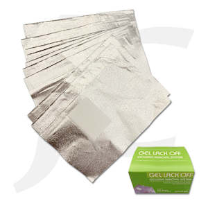 Gel Lack Off Foil With Cotton Pad For Gel Polish Remover 100pcs J81GLF