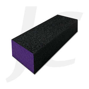 Manicure Basic File Accessories: NAIL BUFFER Sand Block Black Purple J83UFR