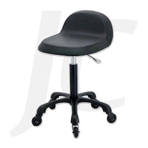 Trolley Chair Station Basin Table: Stool On Wheel With Back Black 1338 J34WHK