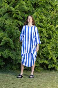 Lux Dress Sailor Stripe