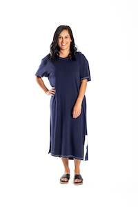 Zefer Dress Navy