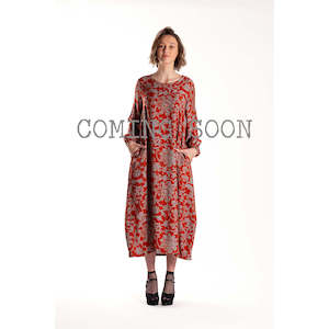 New Arrivals: Connection Dress Spiced Orange