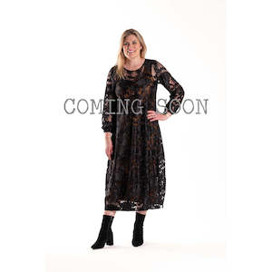 Connection Dress Black Lace