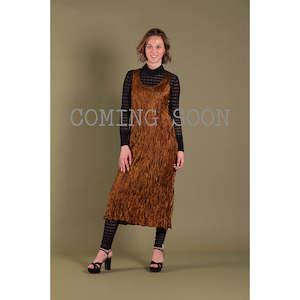 Brooke Dress Burnt Sienna