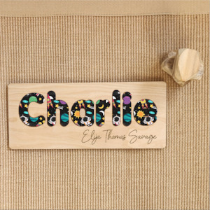 Personalised Name Puzzle - add an etched name or message