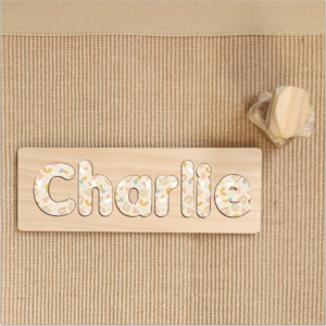 Personalised Name Puzzle - Choose your letter design