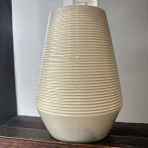 Carltonware Ceramic Pottery - White Tall