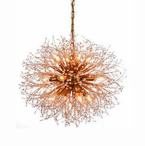 Starburst Orb Chandelier