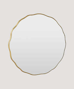 Large Wave Circular Mirror