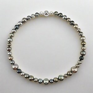 Dark Tahitian Pearl Necklace