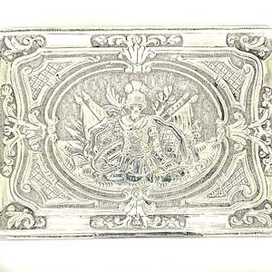 Greengrocery: Antique Dutch Sterling Silver Card Case