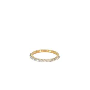 Greengrocery: Fine Diamond Band in 18ct Yellow Gold