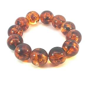 Amber Bead Bracelet